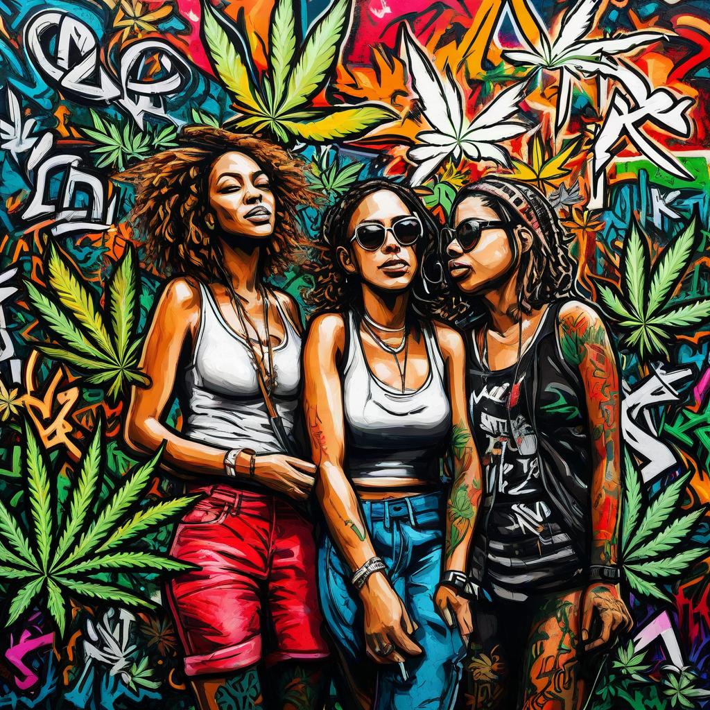 weed i am she/her by ai disc jockey