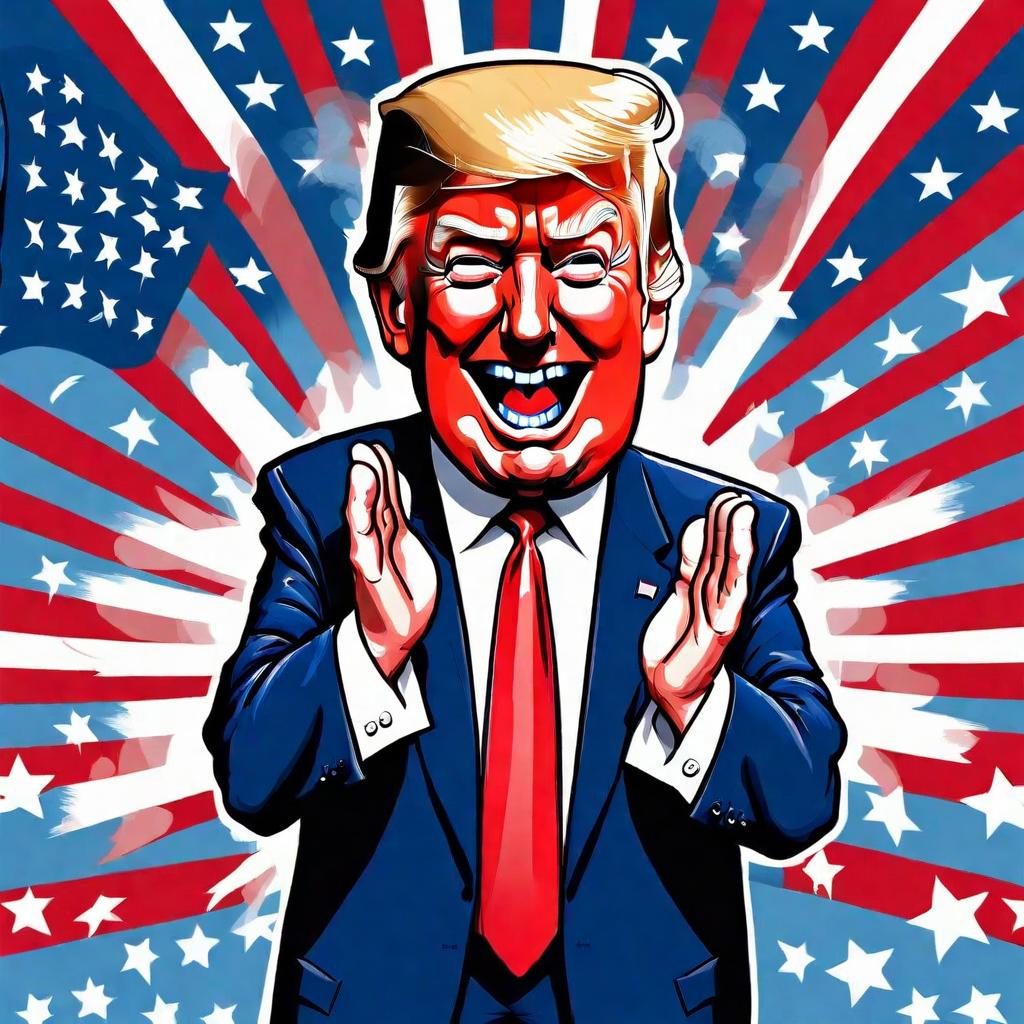Donald Trump by AI Disc Jockey | Learn more at AIDiscJockey.com